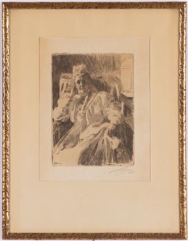 Anders Zorn, "Änkedrottning Sophia".