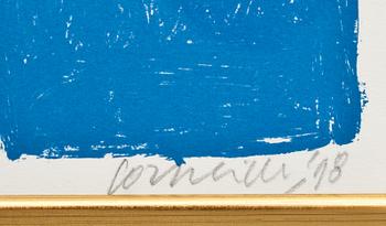 BEVERLOO CORNEILLE, 4 st. Färglitografier. Signerade, numrerade och daterade.