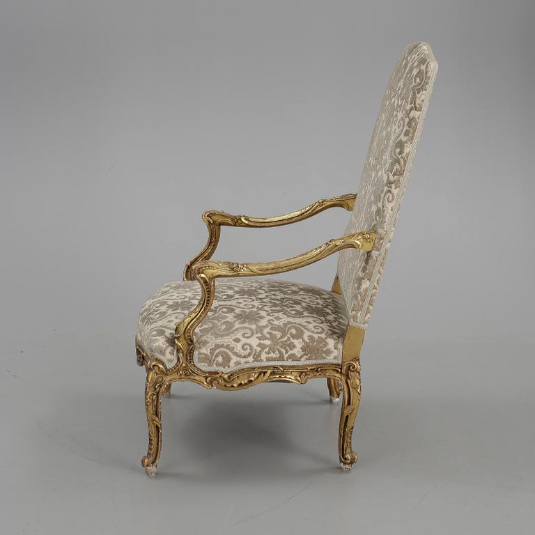 KARMSTOL, eklektisk, 1800-talets andra hälft.