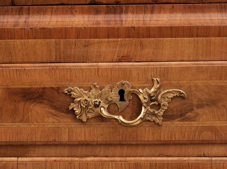 A Swedish Rococo 18th century cupboard.