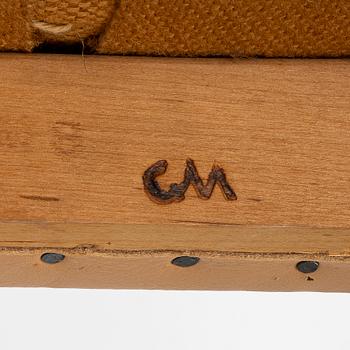 Carl Malmsten, Armchair, “Gustavus”, Åfors Möbelfabrik, second half of the 20th century.