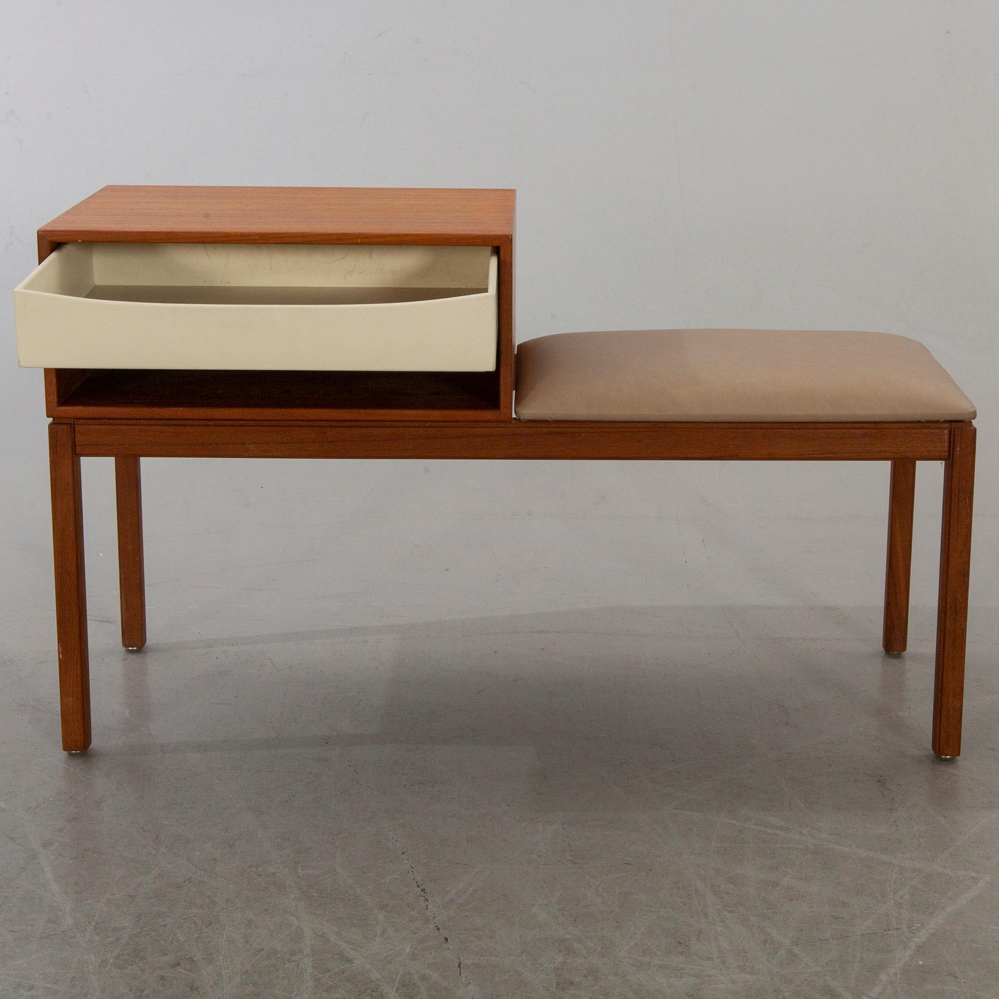 Sven Engström & Gunnar Myrstrand, a "Rally" teak table, Tingströms.