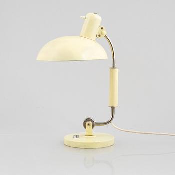Christian Dell, a table lamp, model 6632, Kaiser Idell, 1930s.