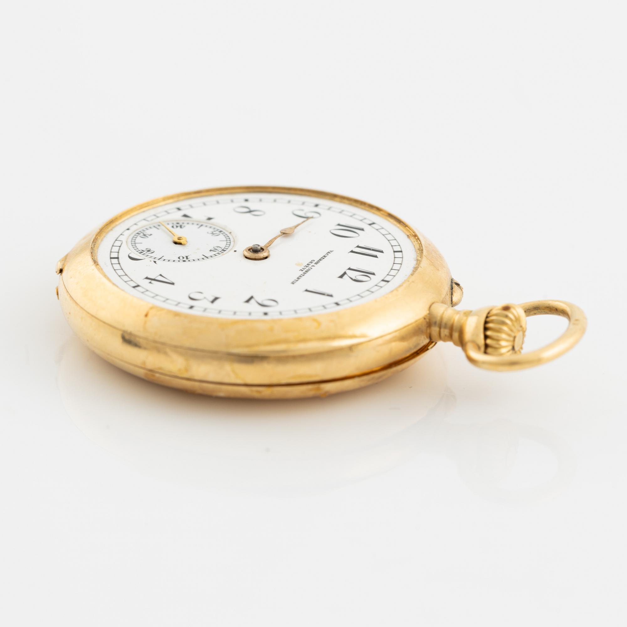 Vacheron & Constantin, Genève, 18K guld, fickur, 32 mm.