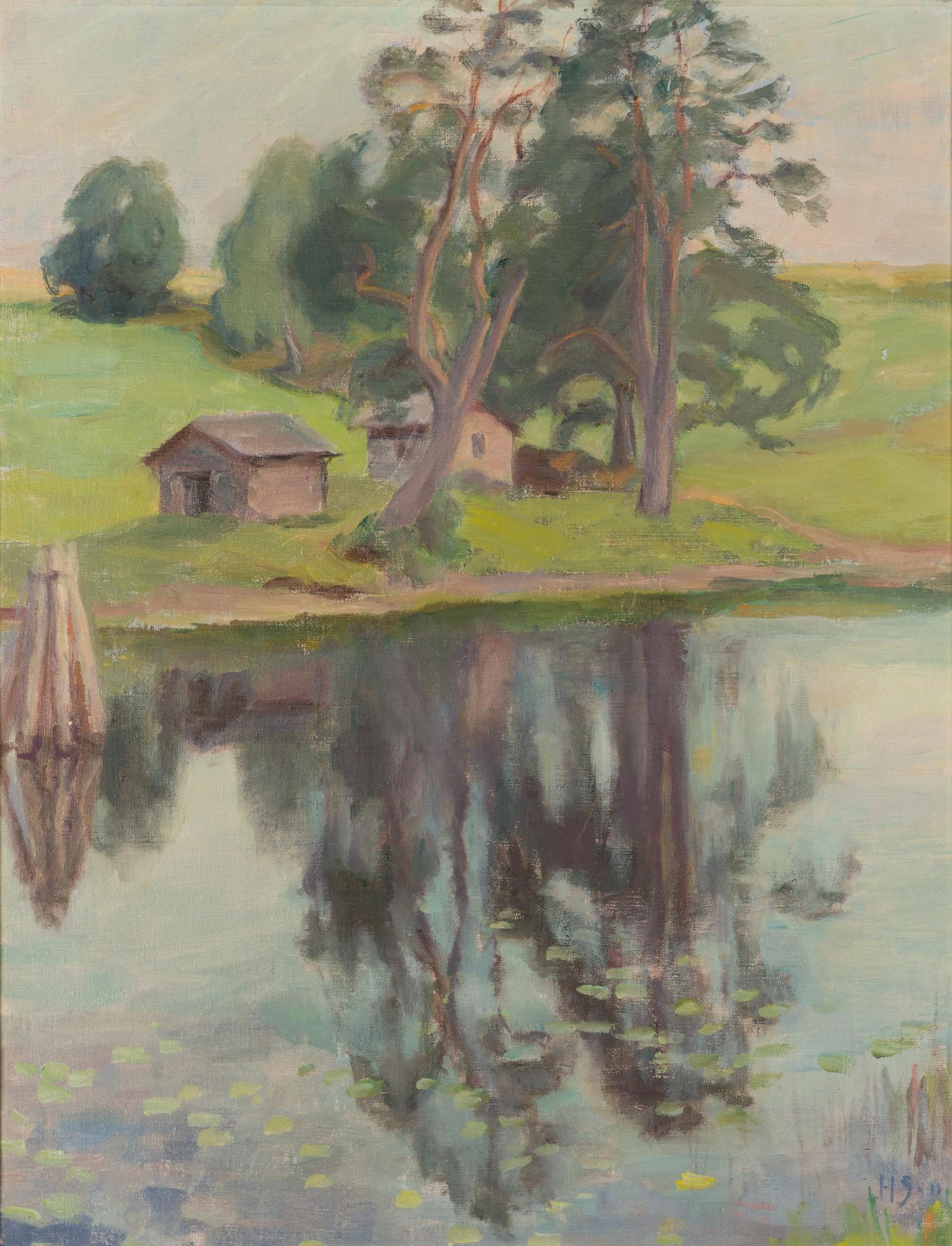Hanna Suomalainen, oil on canvas, signed.