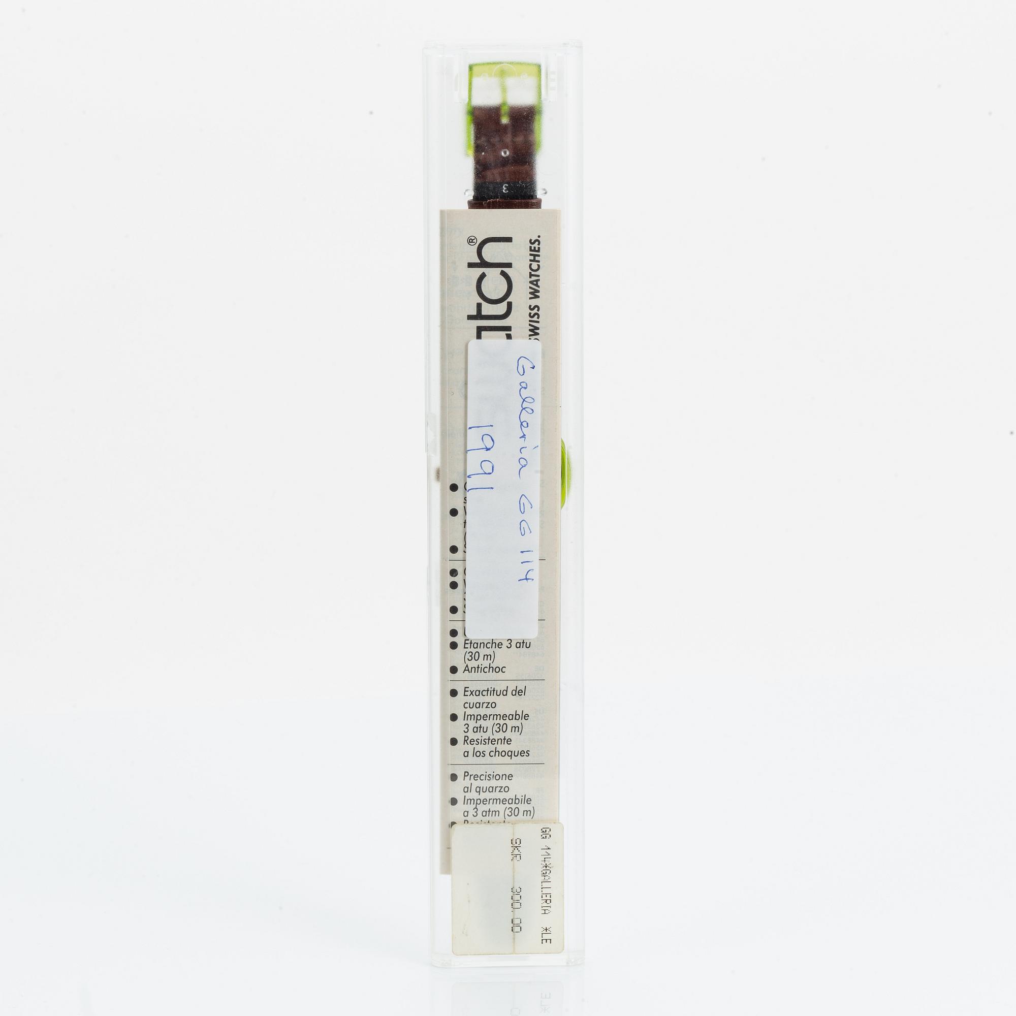 Swatch, Galleria, wristwatch, 34 mm.