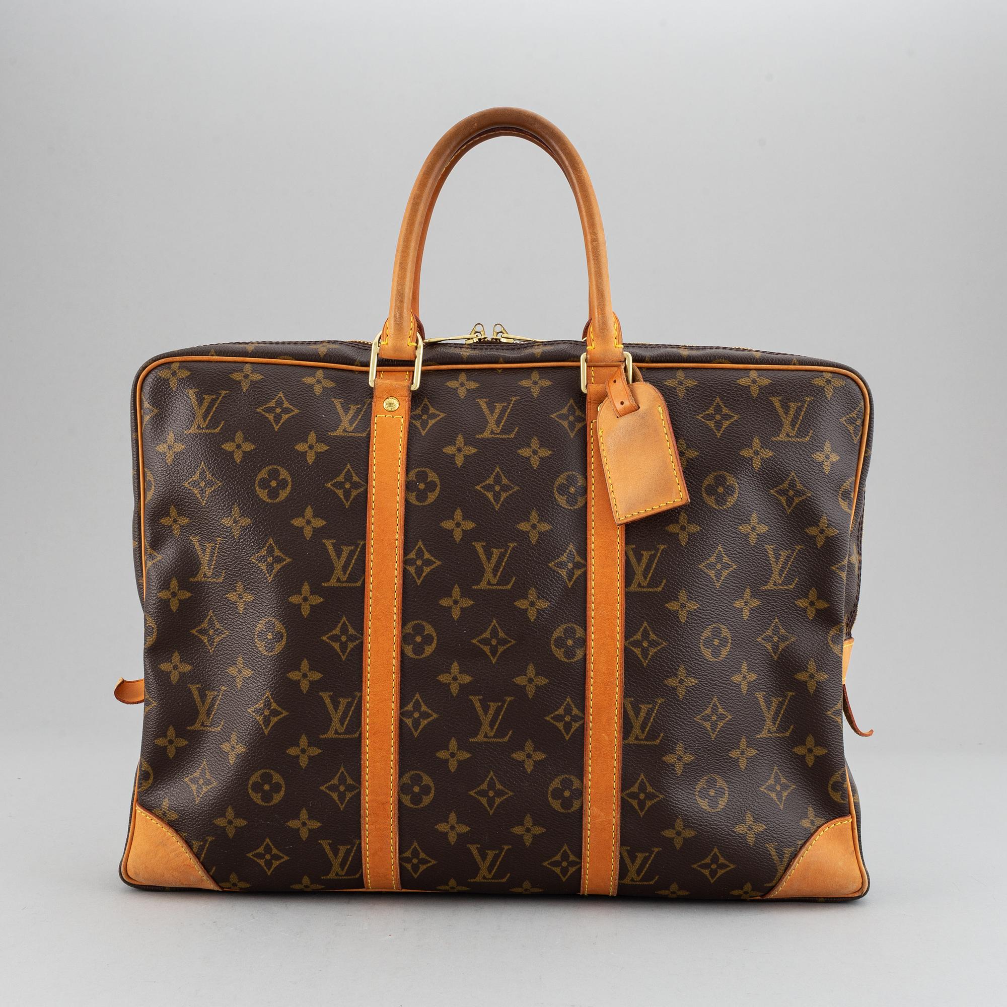 Louis Vuitton, dokumentväska/laptop-väska "Porte Documents Voyage".
