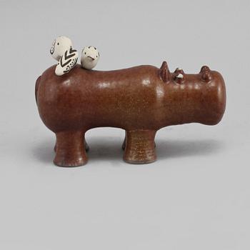 FIGURIN, stengods, Lisa Larson, Gustavsberg, 1900-tal.