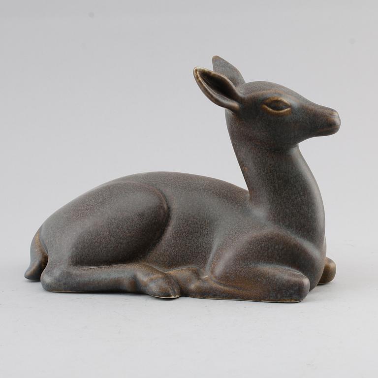 FIGUR, stengods, Gunnar Nylund, Rörstrand.