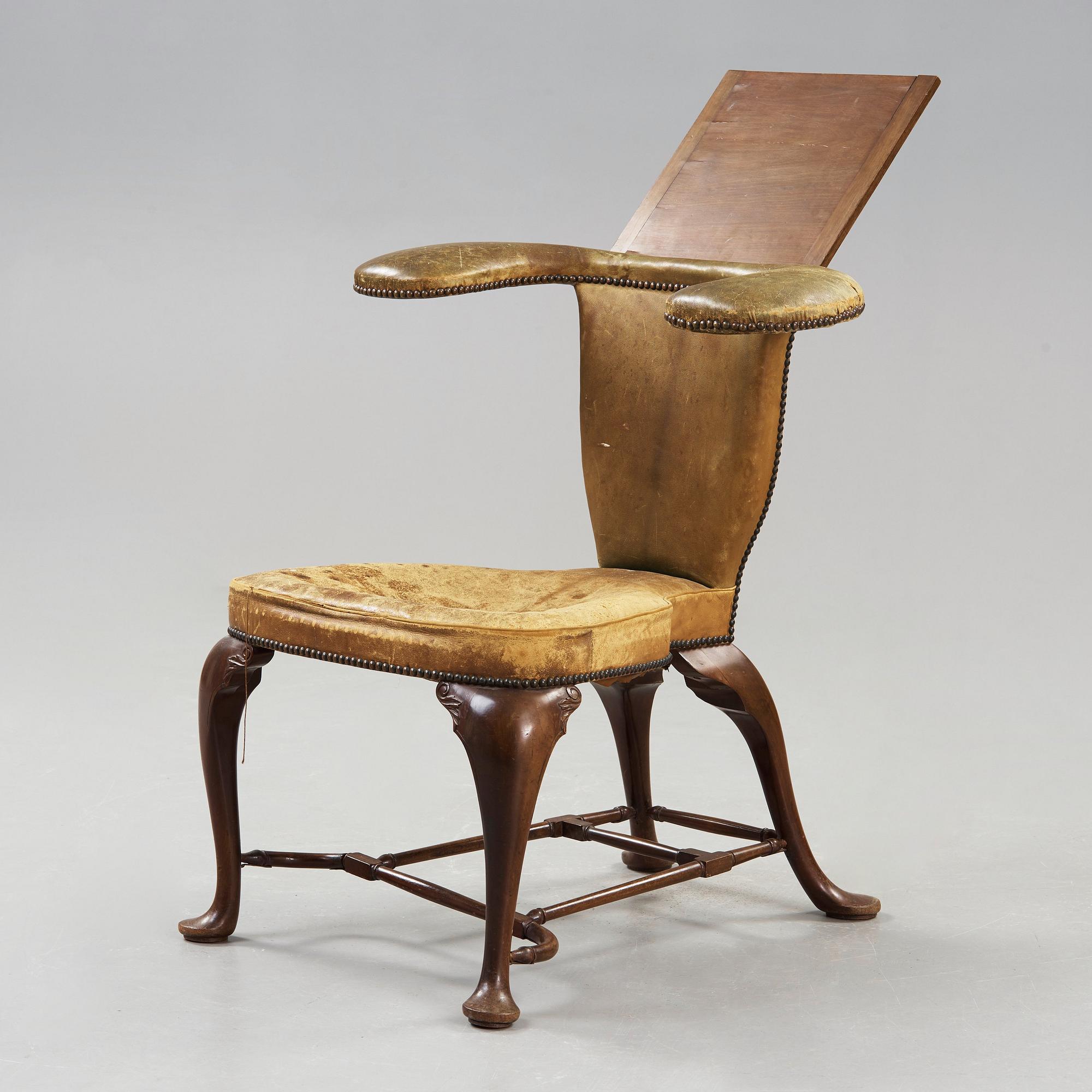 STOL, s.k. plugghäst, England 1700-talets mitt.