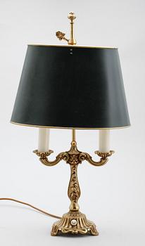 BORDSLAMPA, rokokostil, 1900-tal.