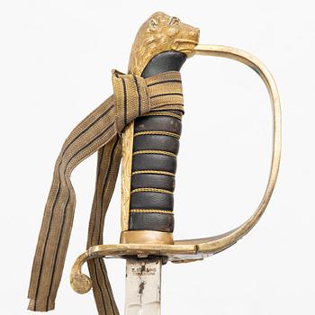Sabel, svensk, m/1878 för sjöofficer.