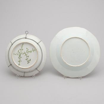 TALLRIKAR, 8st, porslin, Kina, Qianlong (1736-1795).