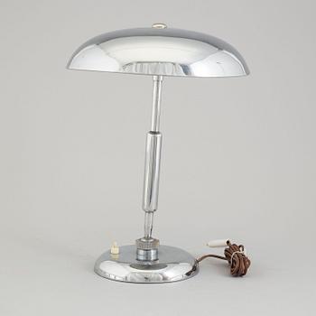 a mid 20th century table lamp, possibly from Italy.