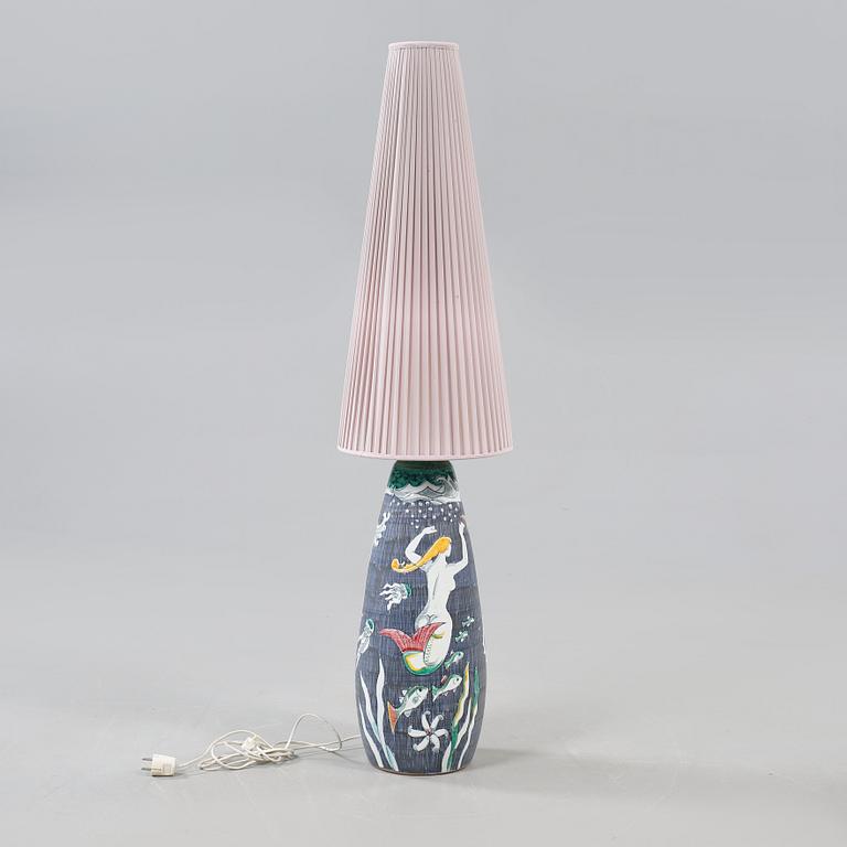 GOLVLAMPA, lergods, Marian Zawadsky, Tilgman, 1964.