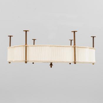 A Swedish Grace ceiling lamp, 1920's/30's.