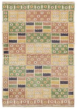 789. CARPET, "Ängarna". Flossa. 310 x 211,5 cm. Signed AB MMF (AB Märta Måås-Fjetterström).