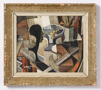 Gustav Mägi, Cubist still life.