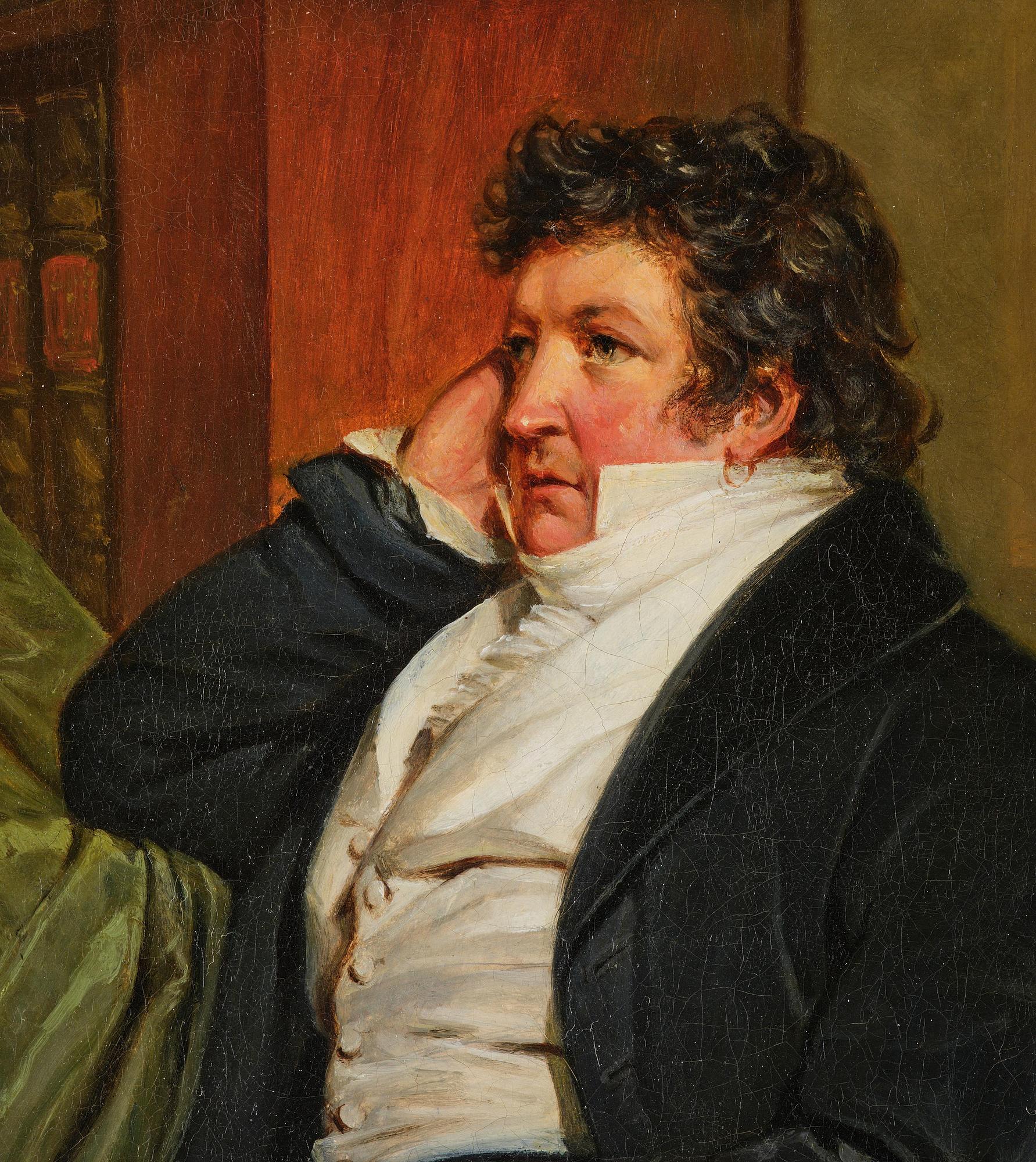 Johan Gustaf Sandberg, "Hovmarskalk Gustaf Ridderstolpe" (1785-1845).