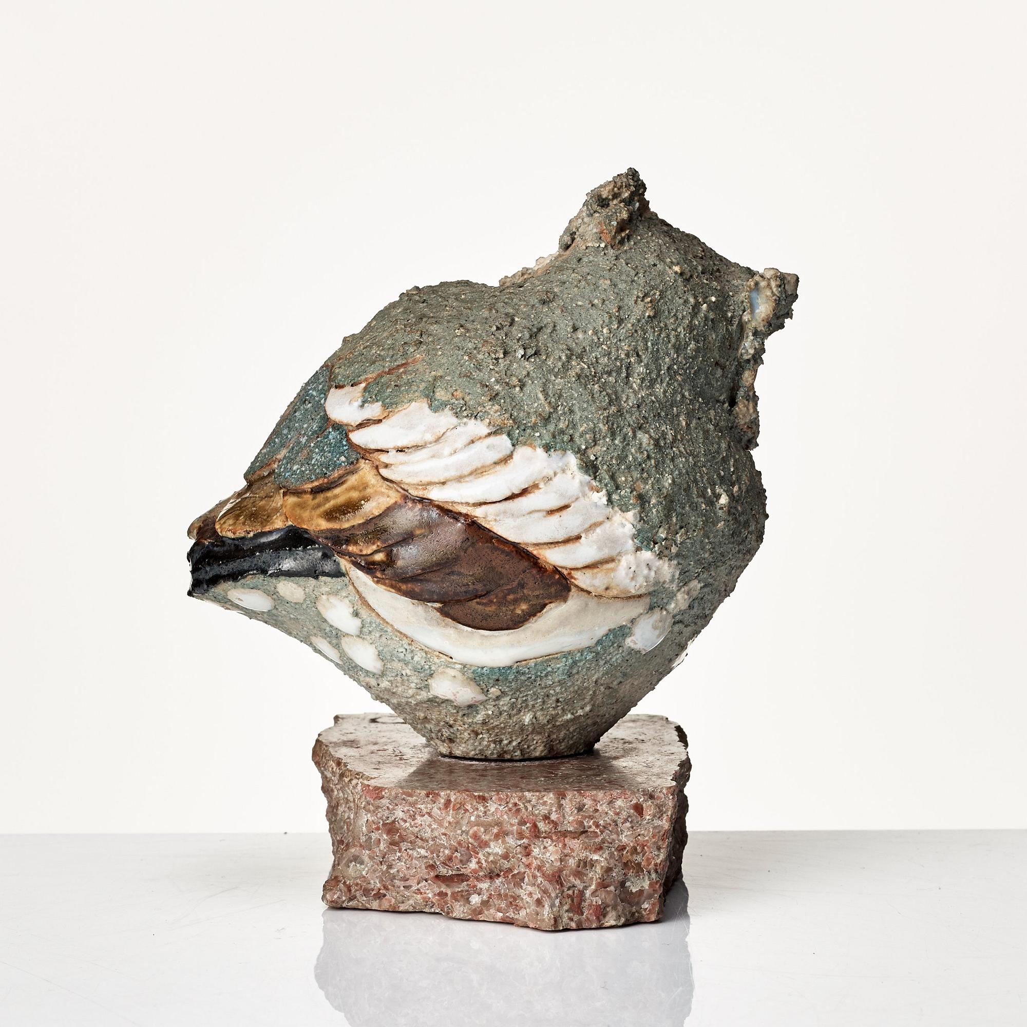 Tyra Lundgren, skulptur, fågel, 1960-tal.