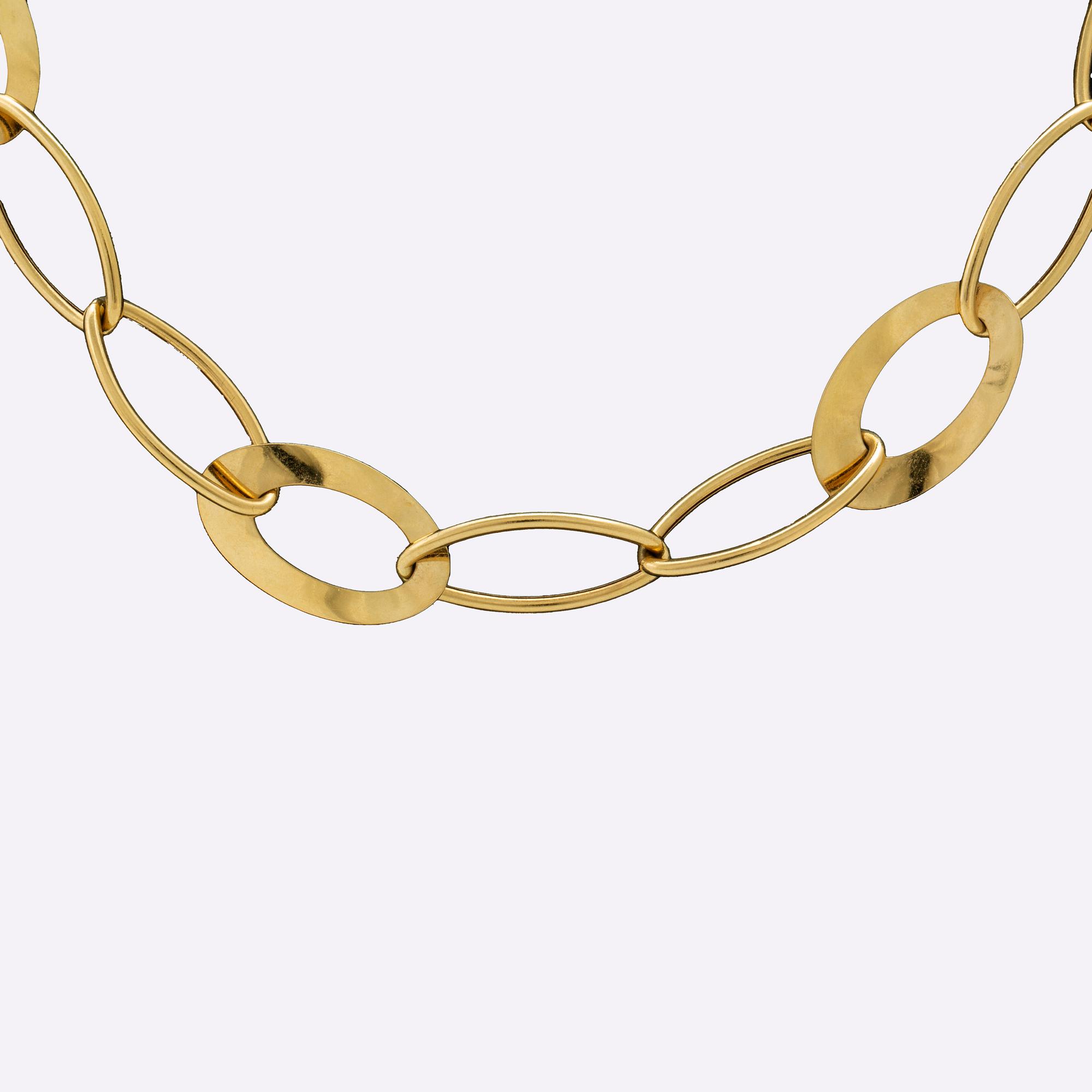 Collier, 18K guld, 15,9g, inköpt guldsmed Björn Nilsson Kristianstad.