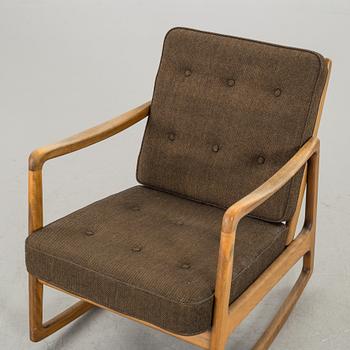 OLE WANSCHER, a rocking chair. France & Son for Denmark.