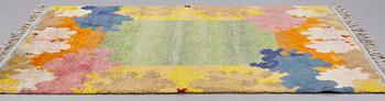 Kaisa Melanton, A CARPET, "Skärgårdsmattan", knotted pile, ca 266,5 x 185,5 cm, signed AB MMF KM.