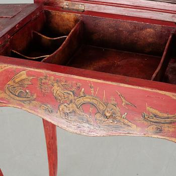 A rococo style makeup table, 20th century.