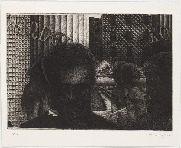 GRAFISKA BLAD, 22 st, Grafiska sällskapet, olika svenska konstnärer, signerade.