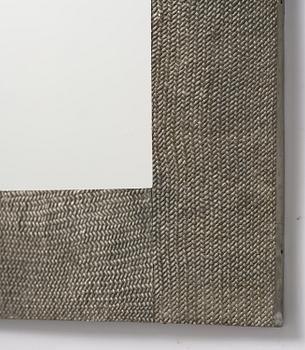 Björn Trägårdh, a rare pewter wall mirror model A 1607, Firma Svenskt Tenn, Stockholm, 1930s.