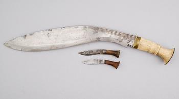 KUKRI, orientalisk, sannolikt 1900-talets första hälft.