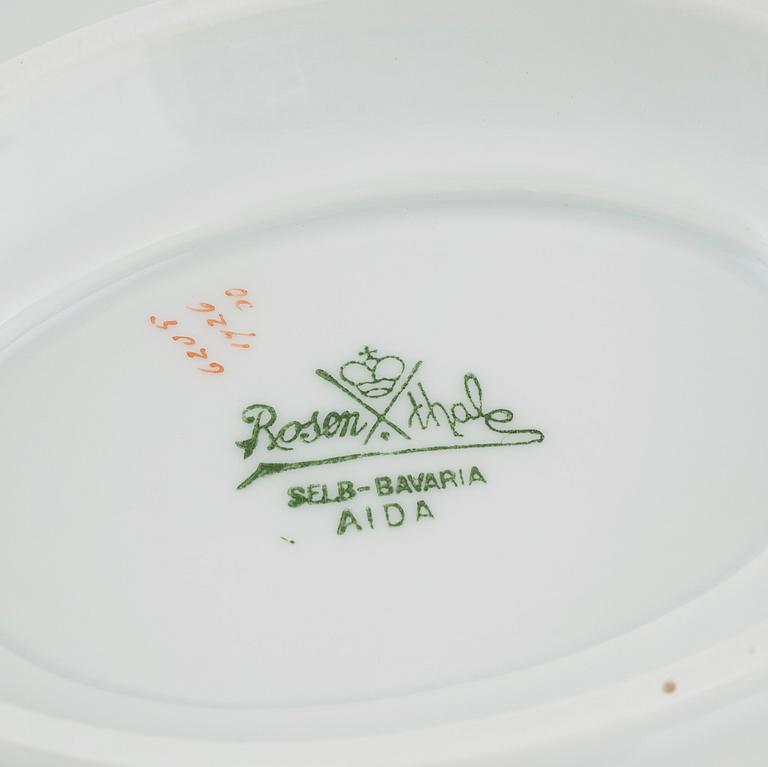 162 pieces of porcelain tableware from mostly Rosenthal, 20th century.