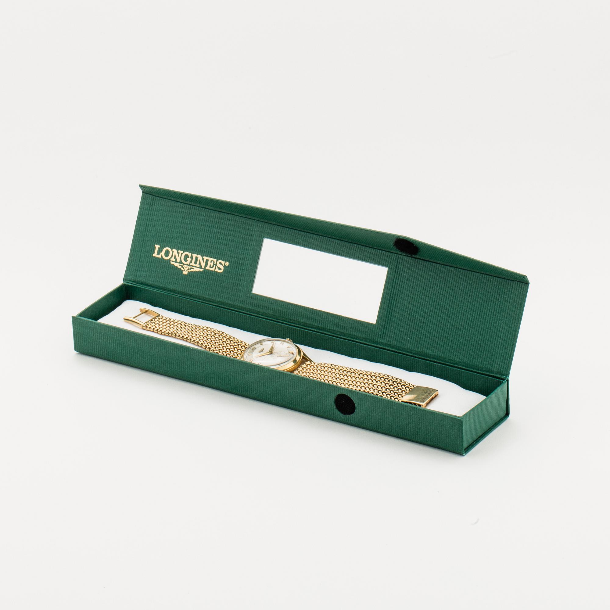 Longines, wristwatch, 34 mm.