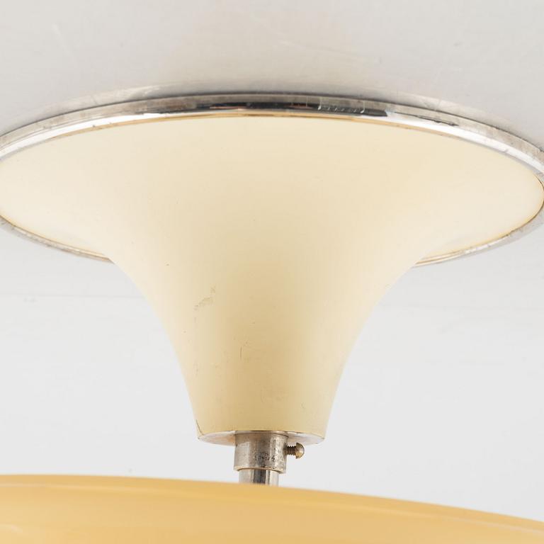 Erik Tidstrand, a model 29367 ceiling lamp, Nordiska Kompaniet, 1930's/40's.