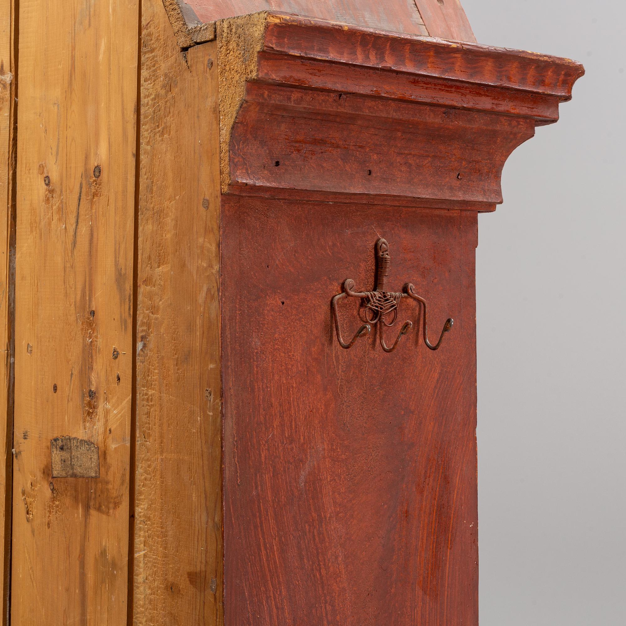 A painted cabinet from Jämtland, dated 1826.