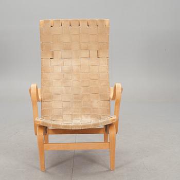 FÅTÖLJ, "Pernilla 2", design Bruno Mathsson, made in sweden.