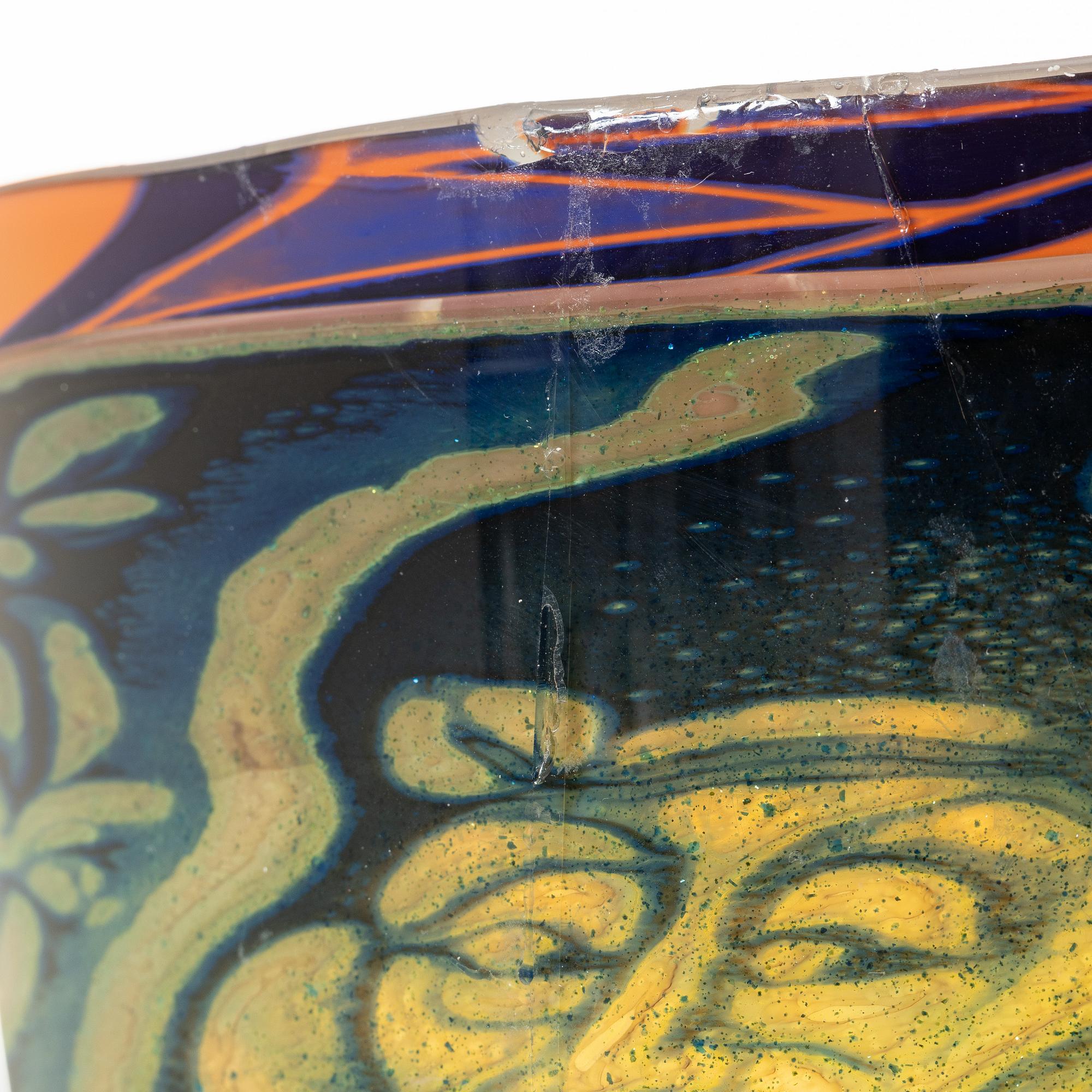 Eva Englund, vas, glas, graal, Orrefors 1989.