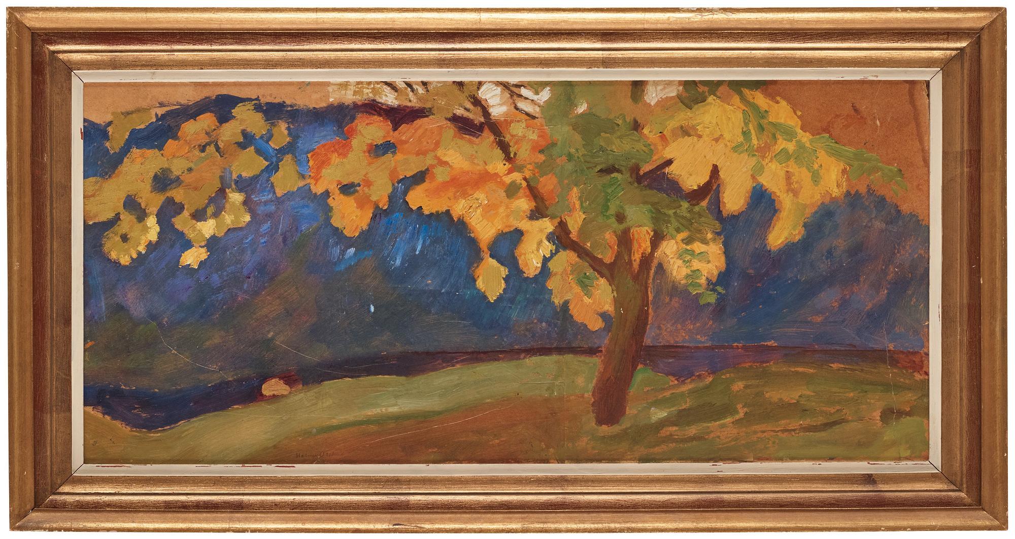 Helmer Osslund, "Höst i Älvdalen".