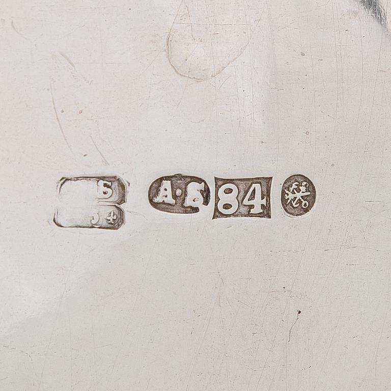 Adolf Sper, Sokerikko ja kermakko, hopeaa, Pietari 1853.