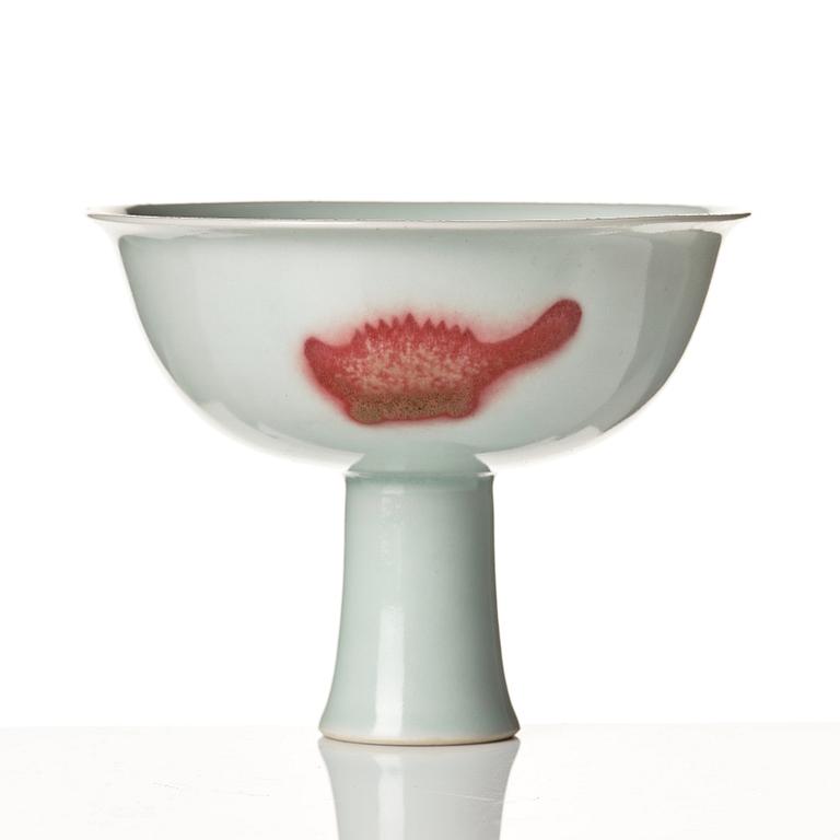 Tazza, porslin. Kina, troligen republik, med Xuandes märke.