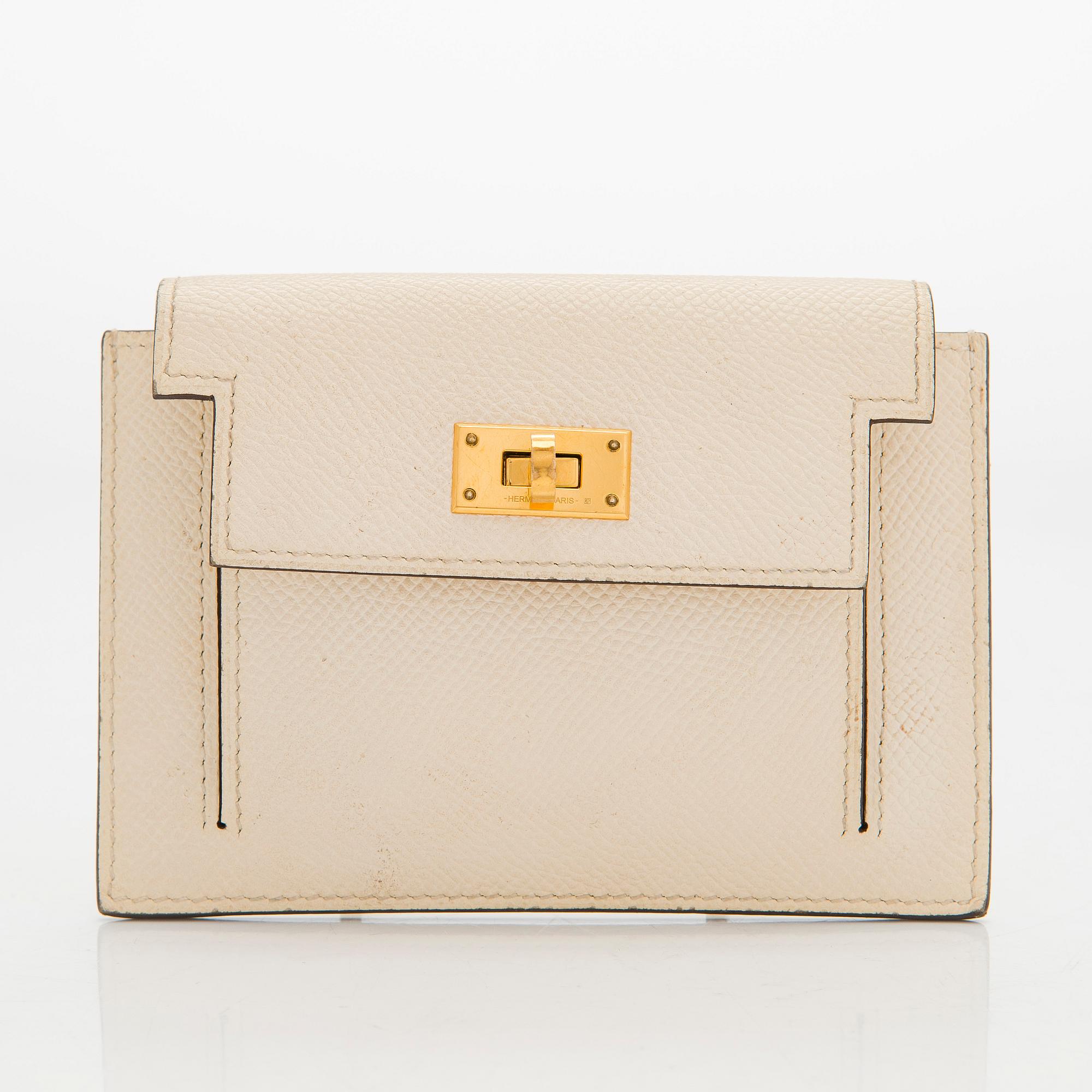 Hermès, plånbok "Kelly Pocket Compact" 2022.