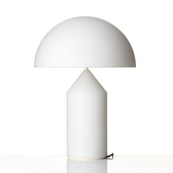 Vico Magistretti, an 'Atollo', table lamp, Oluce, Italy, post 1977.