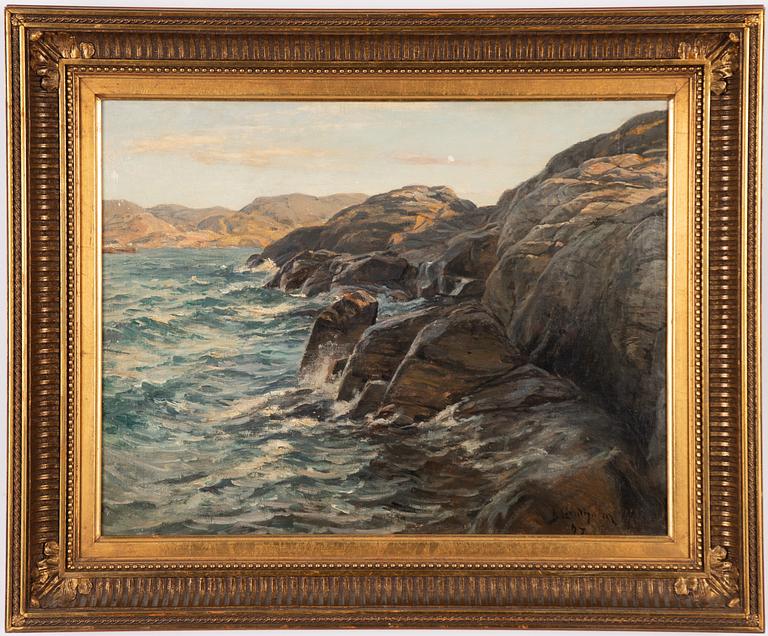 Berndt Lindholm, "Kustvy".