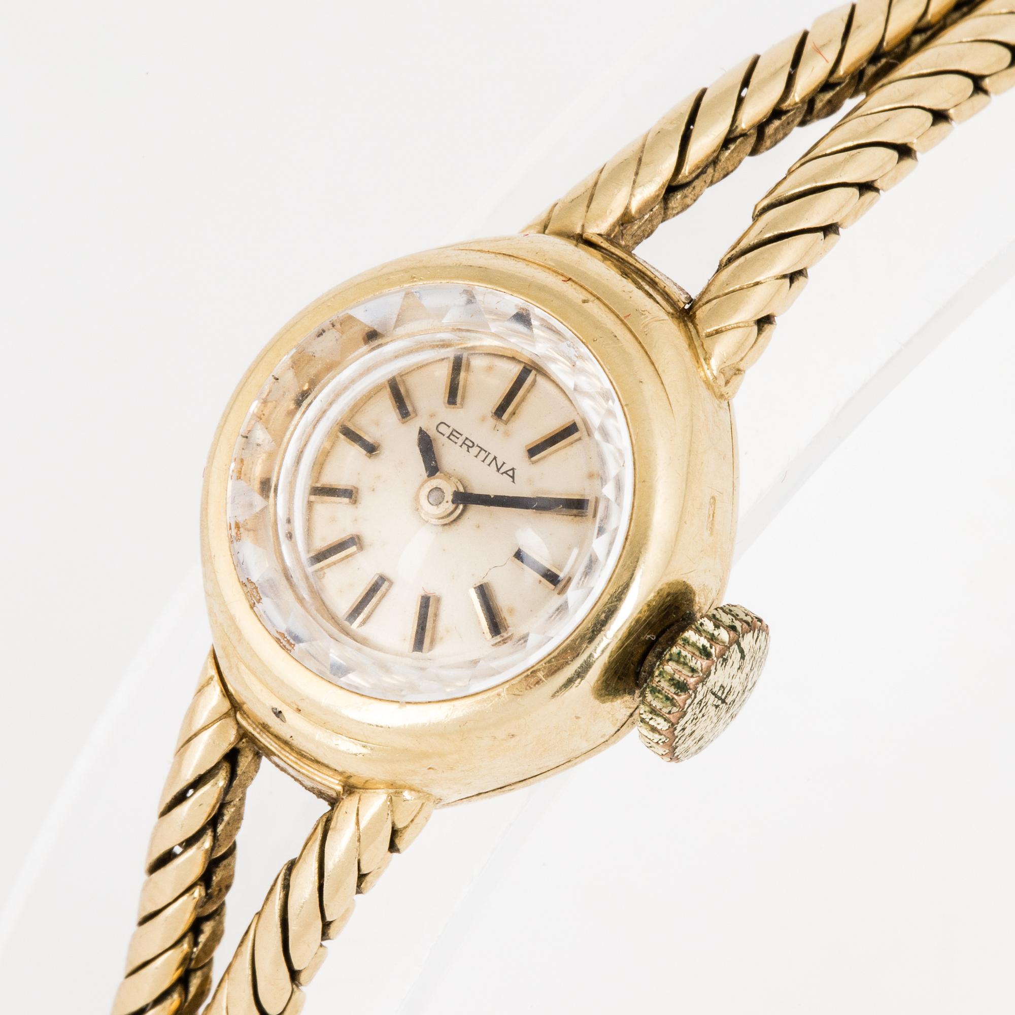 CERTINA, wristwatch, 15 mm.