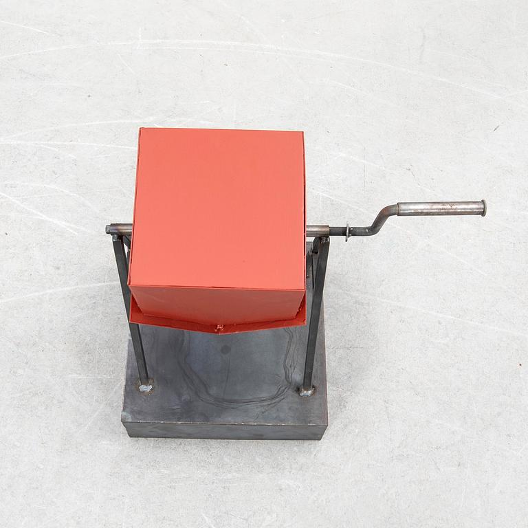 Peter Johansson, Skulptur, "Stuga", 2022.