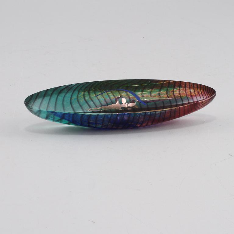 OBJEKT, glas, Bertil Vallien, Kosta Boda, sent 1900-tal.