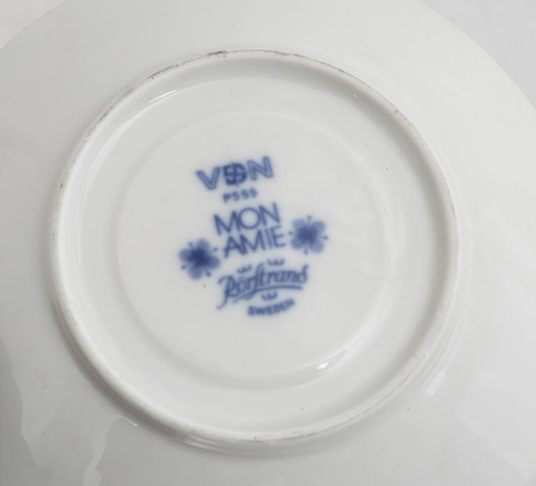 Marianne Westman, a 30-piece porcelain coffee service, "Mon Amie", Rörstrand, Sweden.