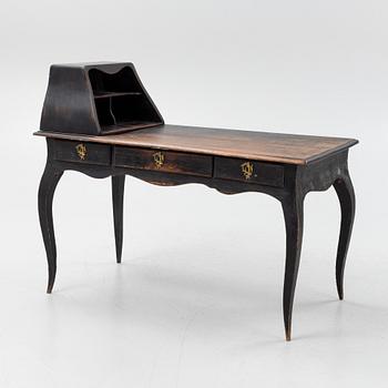 Skrivbord med uppsats, rokoko, 1700-tal.
