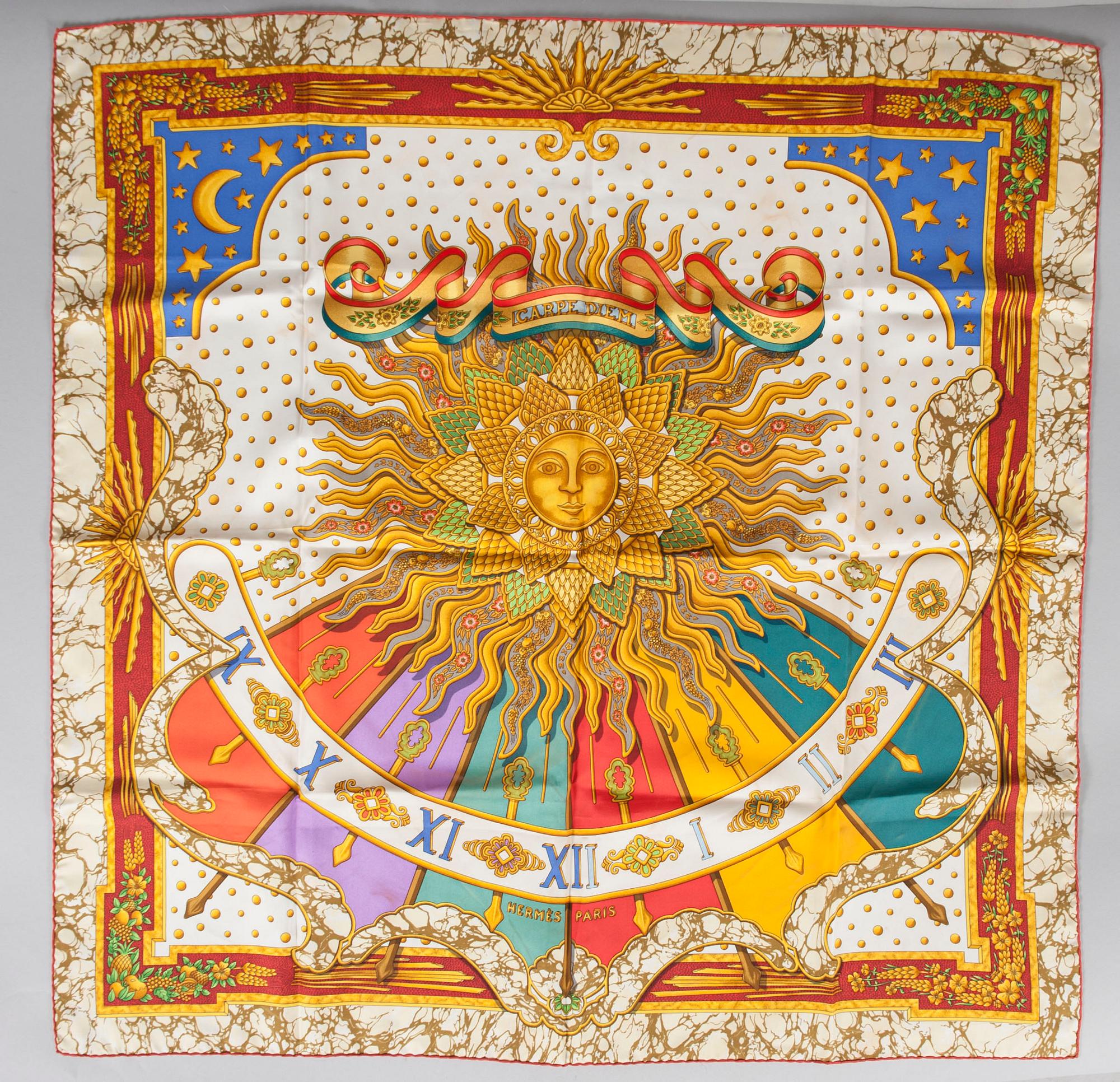 SCARF, "Carpe Diem", Hermès.