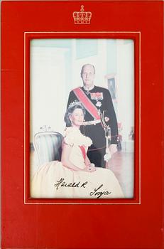 AUTOGRAFER, i tre ramar, bl a Stor-hertigen av Luxembourg.